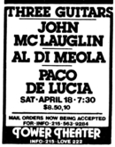 John McLaughlin / al dimeola / Paco Delucia on Apr 18, 1981 [891-small]