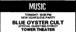 Blue Oyster Cult / Big Street on Dec 31, 1981 [897-small]