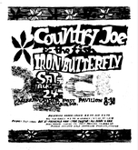 Country Joe & The Fish / iron butterfly on Aug 24, 1968 [925-small]