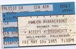 Accept / Roughcutt on May 10, 1985 [973-small]