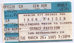 Iron Maiden / Warrior on Mar 26, 1985 [003-small]
