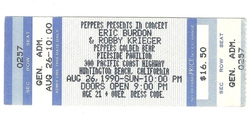 Eric Burdon / Robbie Krieger on Aug 26, 1990 [147-small]