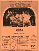 Van Halen / Smile / smokehouse on Feb 18, 1977 [513-small]