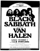 Black Sabbath / Van Halen on Dec 3, 1978 [543-small]