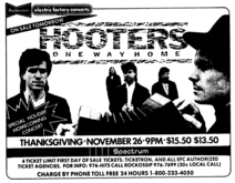 The Hooters / Glen Burtnick on Nov 26, 1987 [580-small]