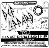 Def Leppard / Tesla on Oct 13, 1987 [585-small]