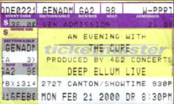 The Cure on May 25, 2000 [591-small]