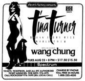 Tina Turner / wang chung on Aug 25, 1987 [598-small]