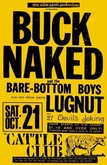 Buck Naked and The Bare Bottom Boys / Lugnut / 27 Devils Joking on Oct 21, 1989 [710-small]