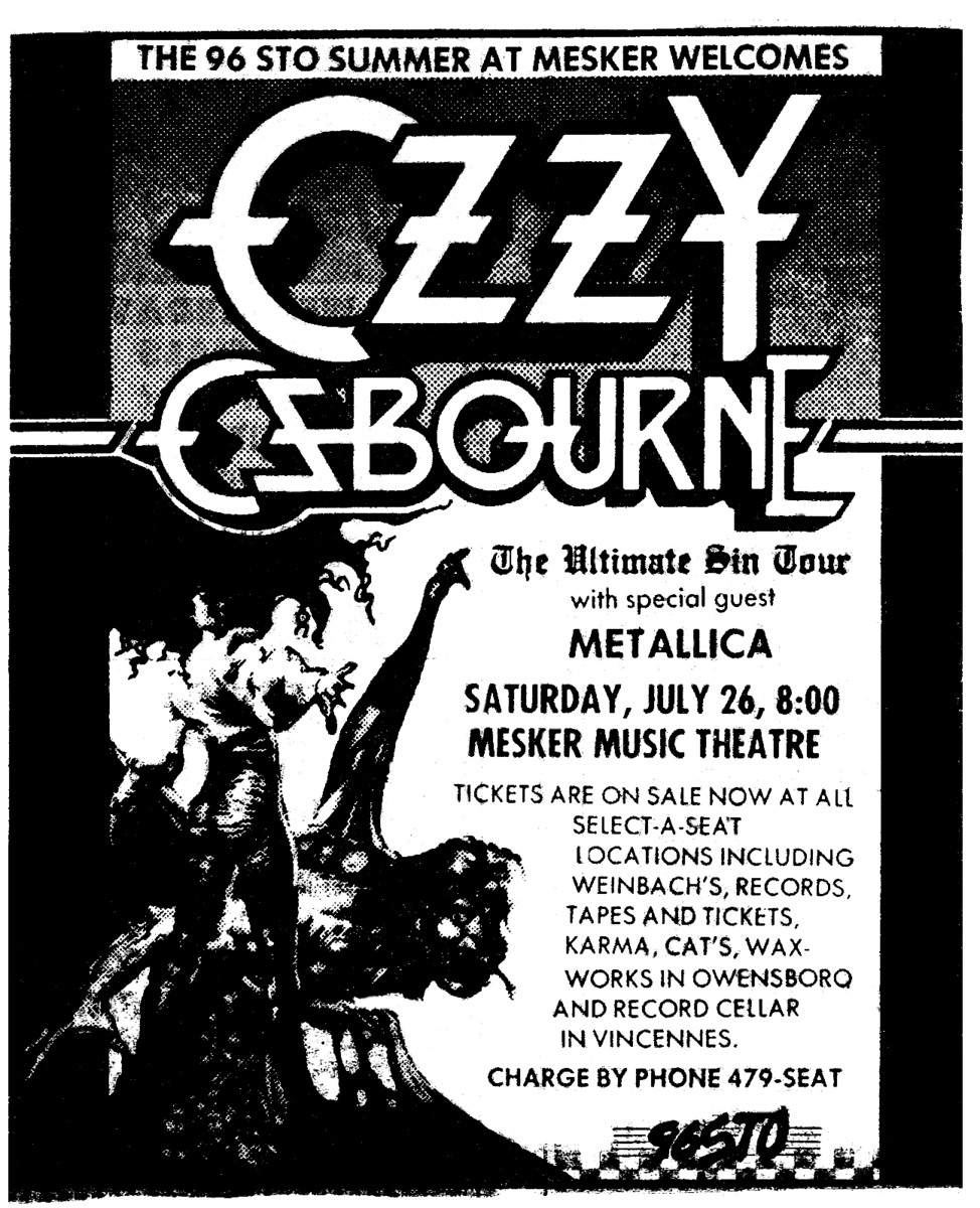 ozzy osbourne feat metallica