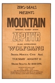 Mountain / Zephyr / Wolfgang on Aug 11, 1970 [716-small]
