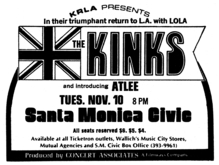 The Kinks / Atlee on Nov 10, 1970 [718-small]