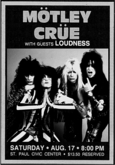 Motley Crue / Loudness on Aug 17, 1985 [828-small]