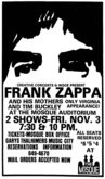 Frank Zappa / The Mothers Of Invention / tim buckley on Nov 3, 1972 [861-small]