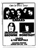 The Eagles / Jackson Browne / Linda Ronstadt / Toots & The Maytals on Sep 28, 1975 [886-small]