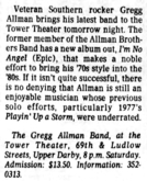 Gregg Allman / Peter Himmelman on Mar 7, 1987 [928-small]