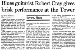 Robert Cray / John Hiatt on Aug 26, 1987 [966-small]