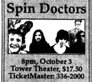 Spin Doctors on Oct 3, 1992 [095-small]