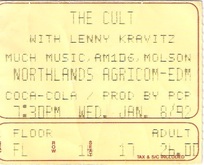 The Cult / Lenny Kravitz on Jan 8, 1992 [314-small]
