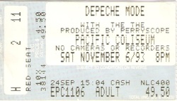 Depeche Mode / The The on Nov 6, 1993 [345-small]