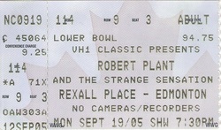 Robert Plant and The Strange Sensation on Sep 19, 2005 [477-small]