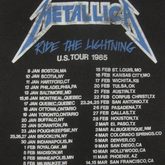 Metallica / W.A.S.P / Armored Saint on Jan 27, 1985 [551-small]