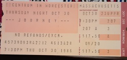 Journey / Glass Tiger on Oct 30, 1986 [861-small]