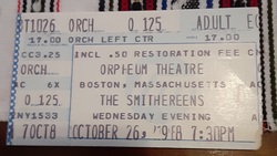 The Smithereens / Paul Kelly on Oct 26, 1988 [882-small]