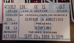 Scorpions / Kingdom Come on Sep 13, 1988 [888-small]