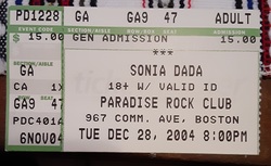 Sonia Dada / Grace Potter & the Nocturnals on Dec 28, 2004 [003-small]