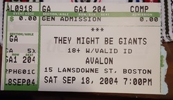 They Might Be Giants / Corn Mo on Sep 18, 2004 [004-small]