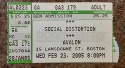 Social Distortion on Feb 23, 2005 [027-small]