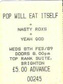 pop will eat itself / Nasty Rox Inc. / Yeah God on Feb 8, 1989 [094-small]