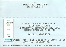 Mute Math / Pilate on Sep 12, 2007 [123-small]