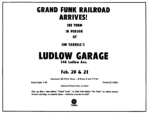 Grand Funk Railroad on Feb 20, 1970 [186-small]