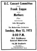 Frank Zappa / mahavishnu orchestra / Sanda Nassan on May 13, 1973 [208-small]