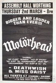 Motörhead / Deathwish / Miss Daisy on Mar 2, 1989 [372-small]