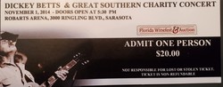 Dickey Betts & Great Southern / Kettle of Fish / Chris Anderson on Nov 1, 2014 [383-small]