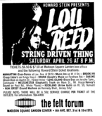 Lou Reed / String Driven Thing on Apr 26, 1975 [444-small]