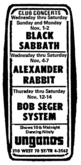 Black Sabbath on Nov 1, 1970 [447-small]