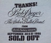 Bob Seger & The Silver Bullet Band / Barooga on Sep 20, 1980 [548-small]