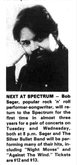 Bob Seger and the Silver Bullet Band / Michael Bolton on Jun 21, 1983 [634-small]