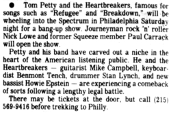 Tom Petty And The Heartbreakers / Nick Lowe / Paul Carrack on Apr 2, 1983 [675-small]