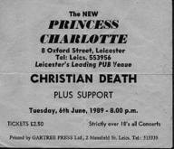 Christian Death / Population 2 on Jun 6, 1989 [682-small]