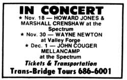 Howard Jones / Marshall Crenshaw on Nov 18, 1985 [906-small]