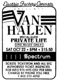 Van Halen / Private Life on Oct 22, 1988 [919-small]