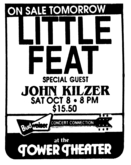 Little Feat / John Kilzer on Oct 8, 1988 [979-small]