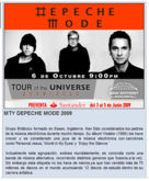 Depeche Mode on Oct 6, 2009 [081-small]