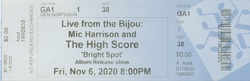 Mic Harrison & The High Score on Nov 6, 2020 [125-small]