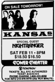 Kansas / Night Ranger on Feb 11, 1989 [182-small]